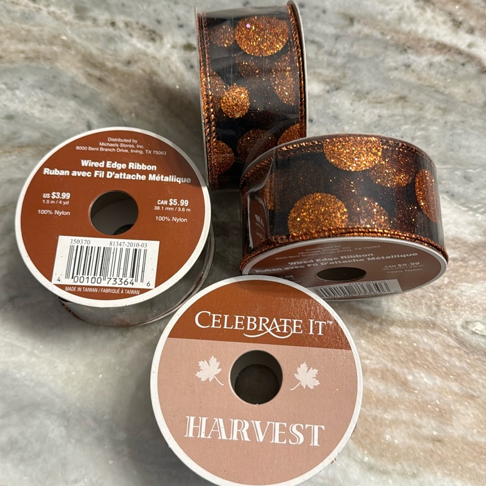 16 yd wired edge ribbon - Michael’s